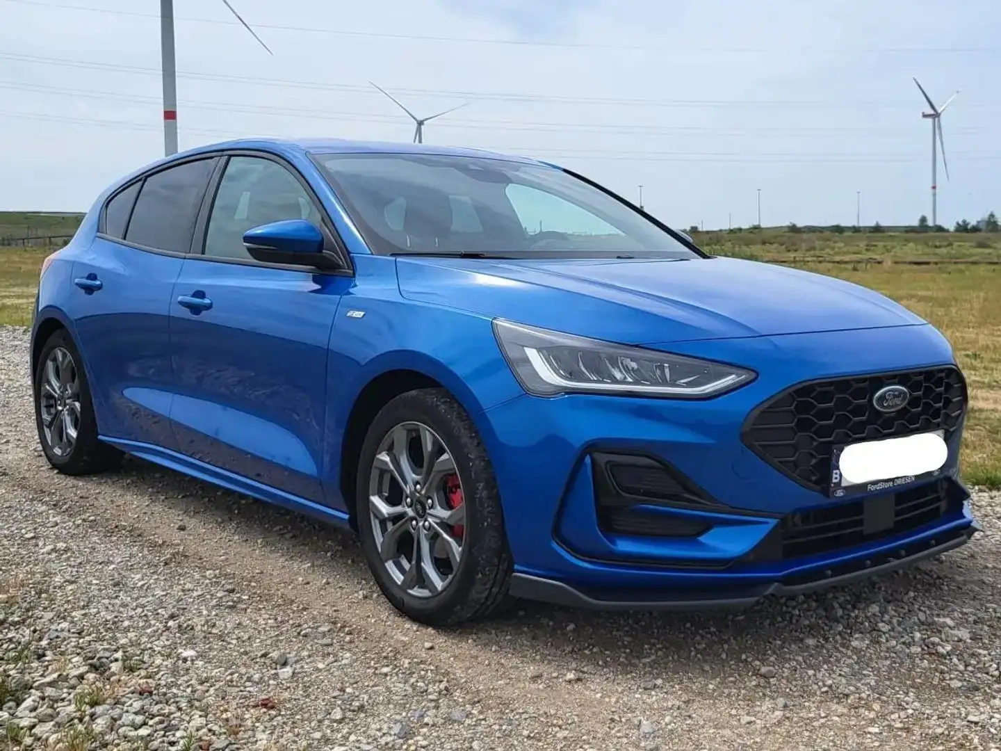 Ford Focus Focus 1.0 EcoBoost Hybrid ST-LINE X Blauw - 1
