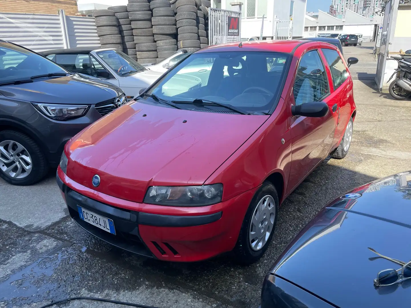 Fiat Punto 1.2 16V ELX Roşu - 1