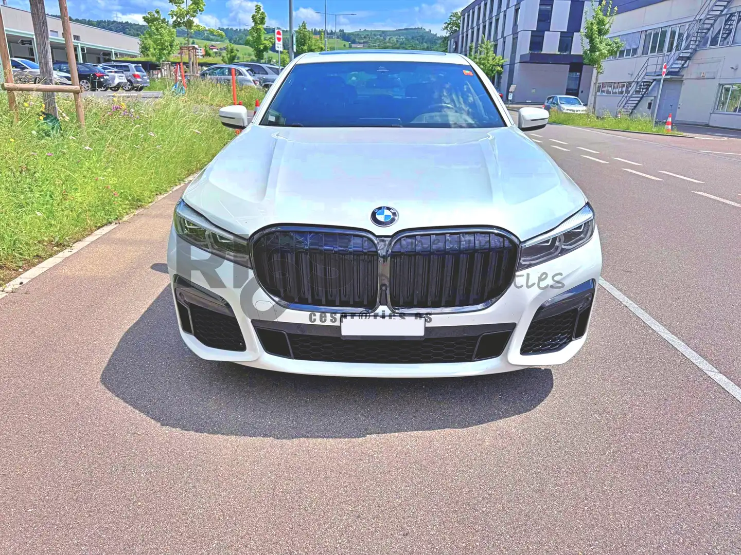 BMW 745 745e Blanco - 1