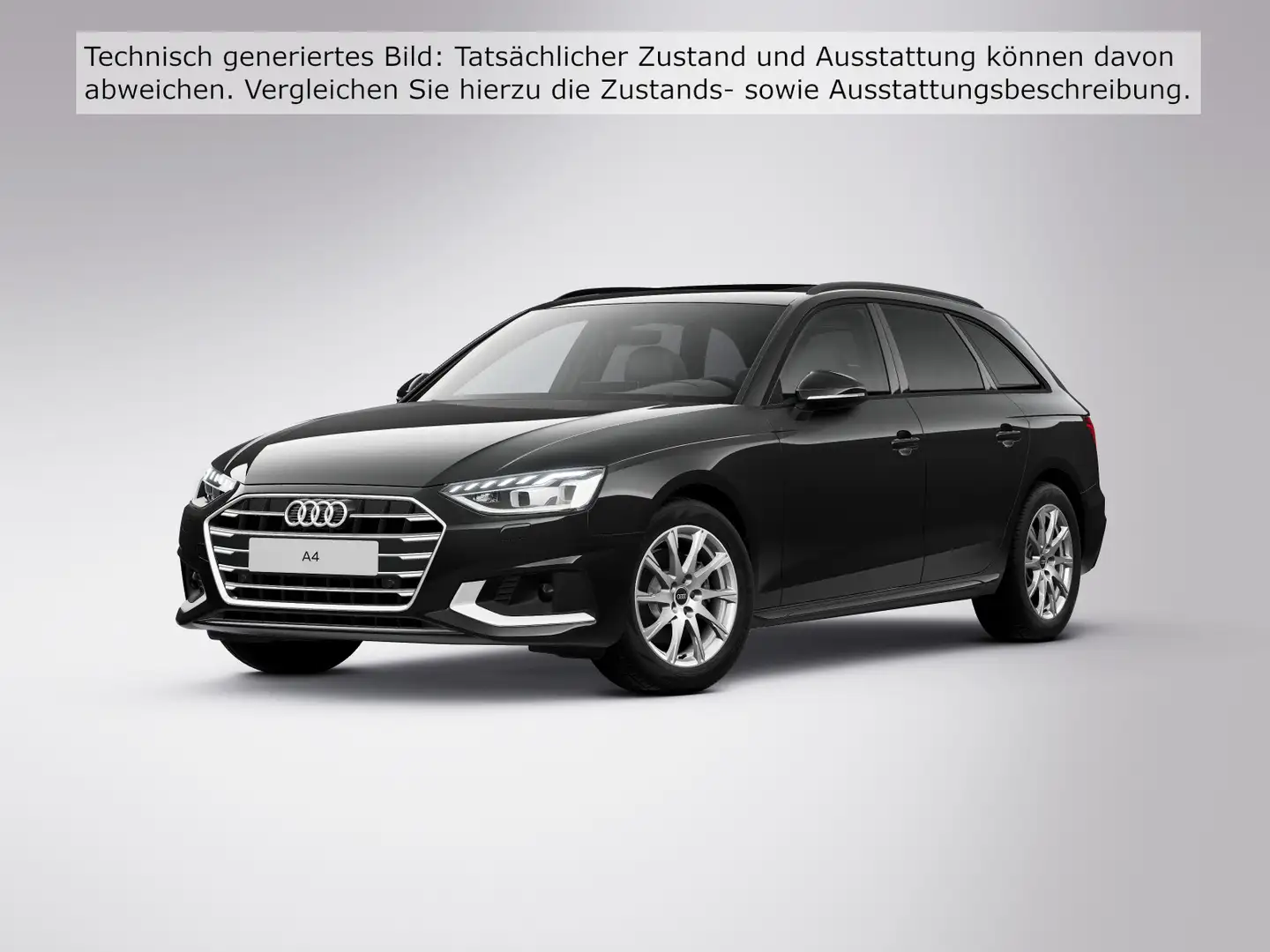 Audi A4 35TDI Advanced Matrix Pano Standhz.AHZV Schwarz - 2