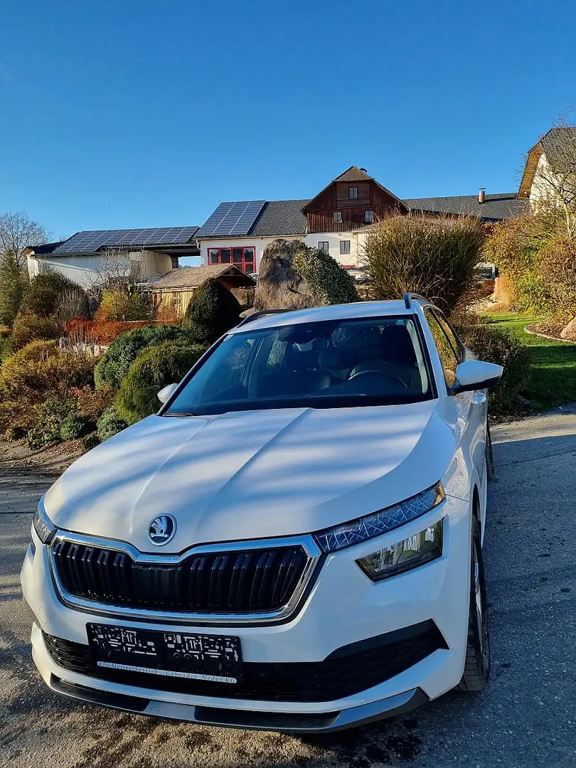Skoda Kamiq 1,6 TDI Ambition DSG Navi Virttual Cockbit Mirr... Weiß - 2