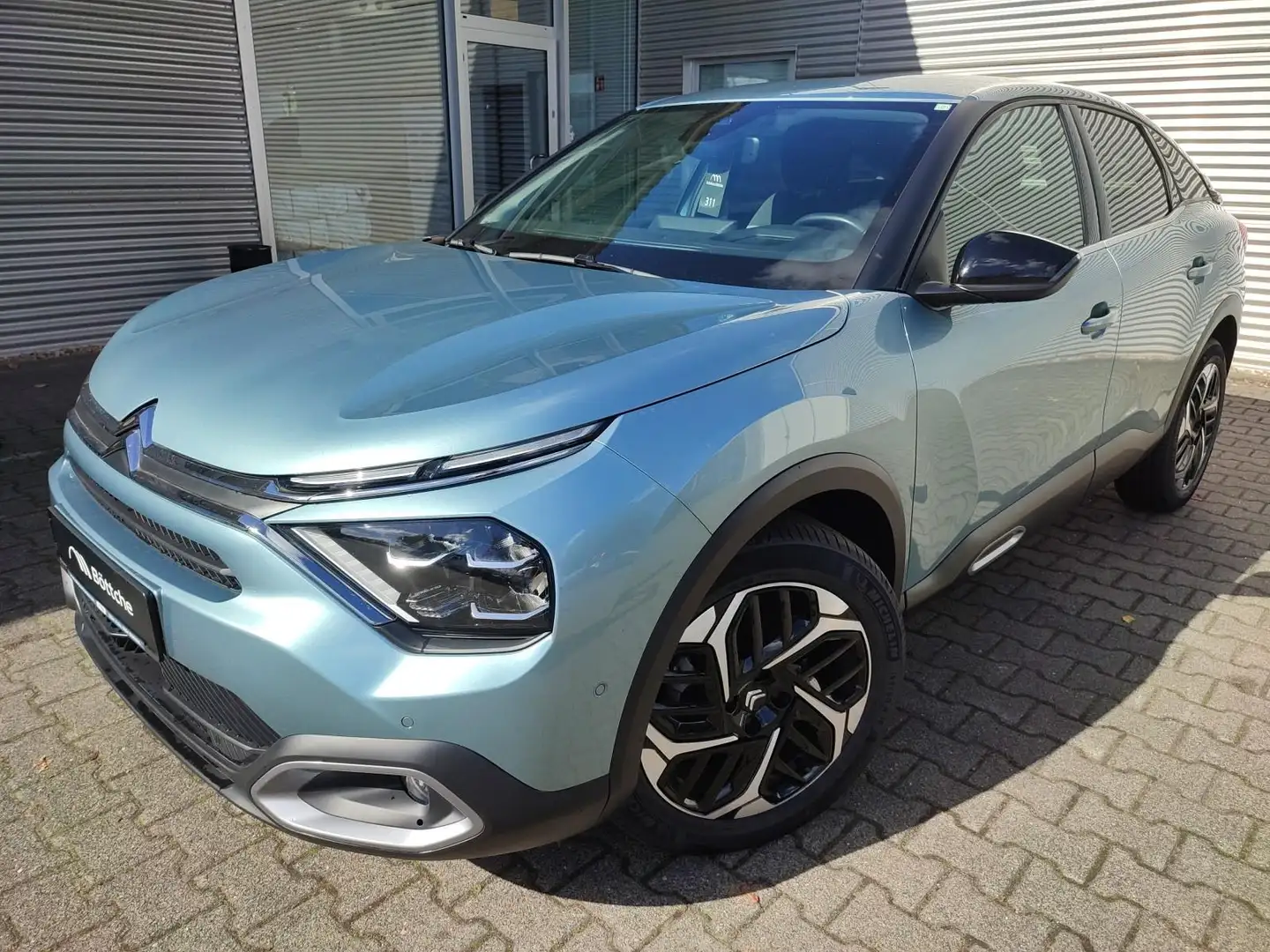 Citroen C4 Shine 1.2 12V e-THP /HUD,Leder,Kamera Blauw - 1