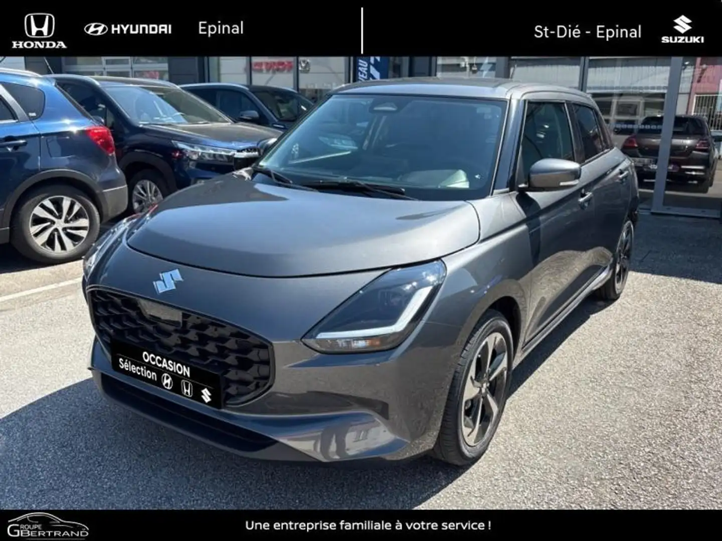 Suzuki Swift 1.2 Hybrid 83ch Pack Gris - 1