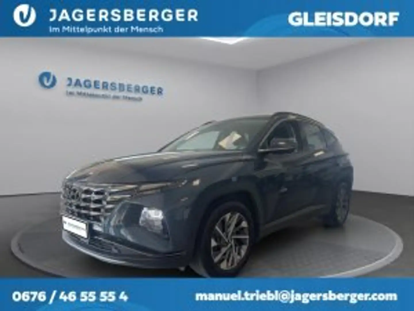Hyundai TUCSON NX4 Smart Line 1,6 T-GDi Blau - 1