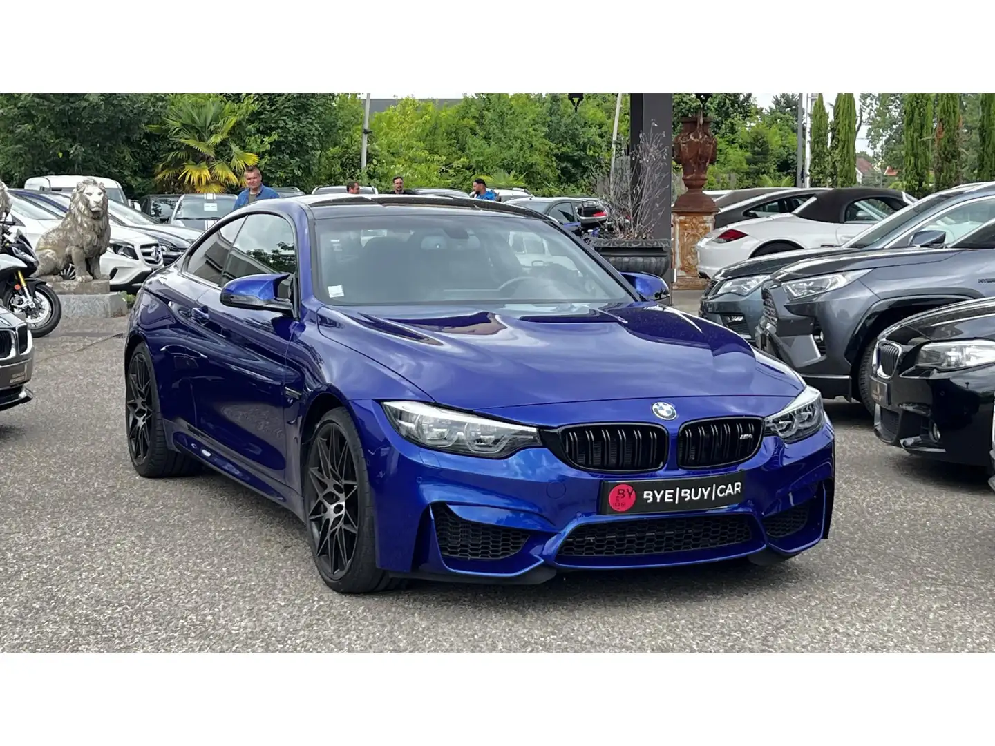 BMW M4 Coupé 450 DKG Pack Competition - GARANTIE 12 MOIS Синий - 2
