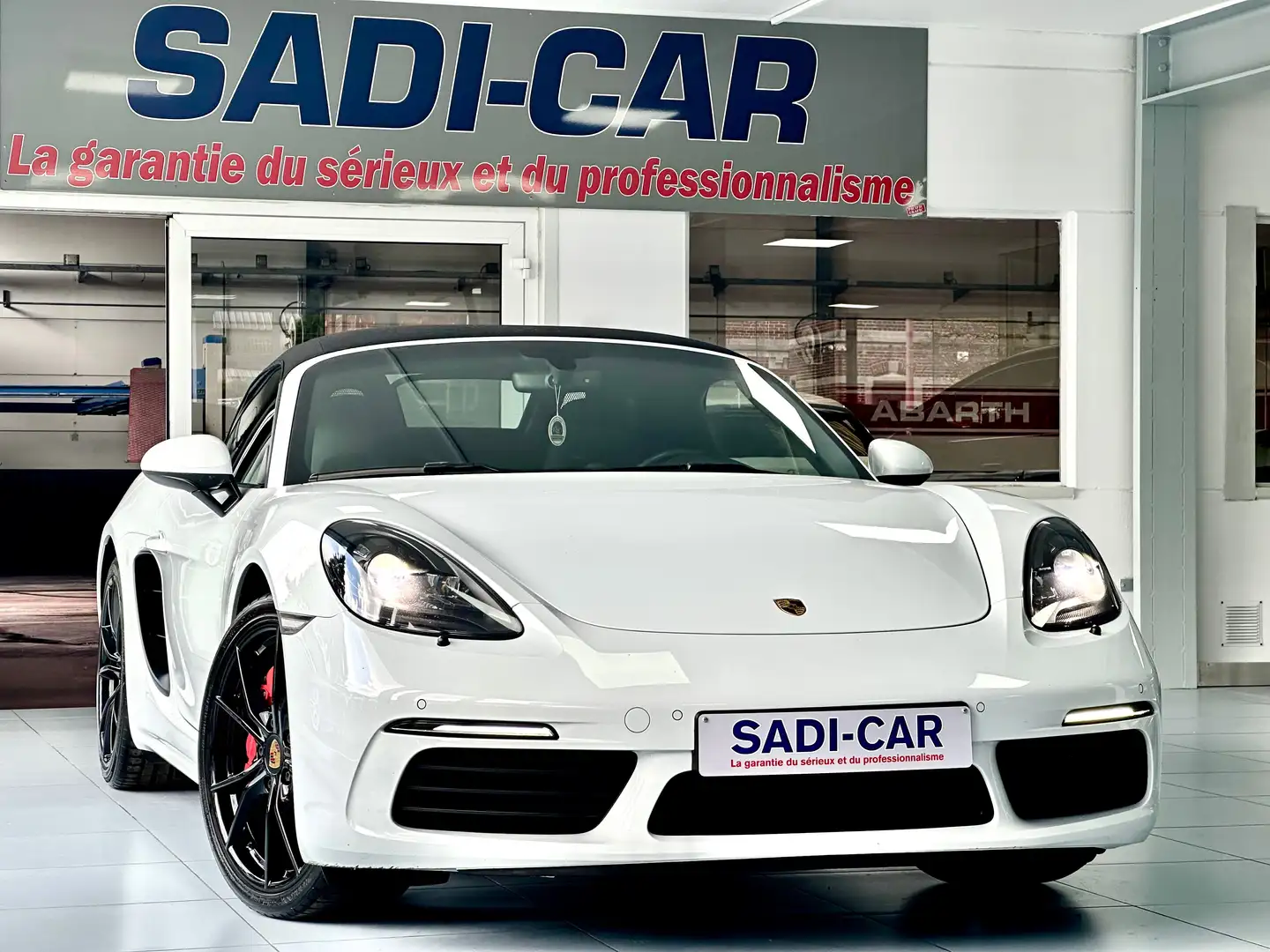 Porsche 718 TURBO  S - Boxster 2.5 Turbo S 350cv PDK Wit - 1