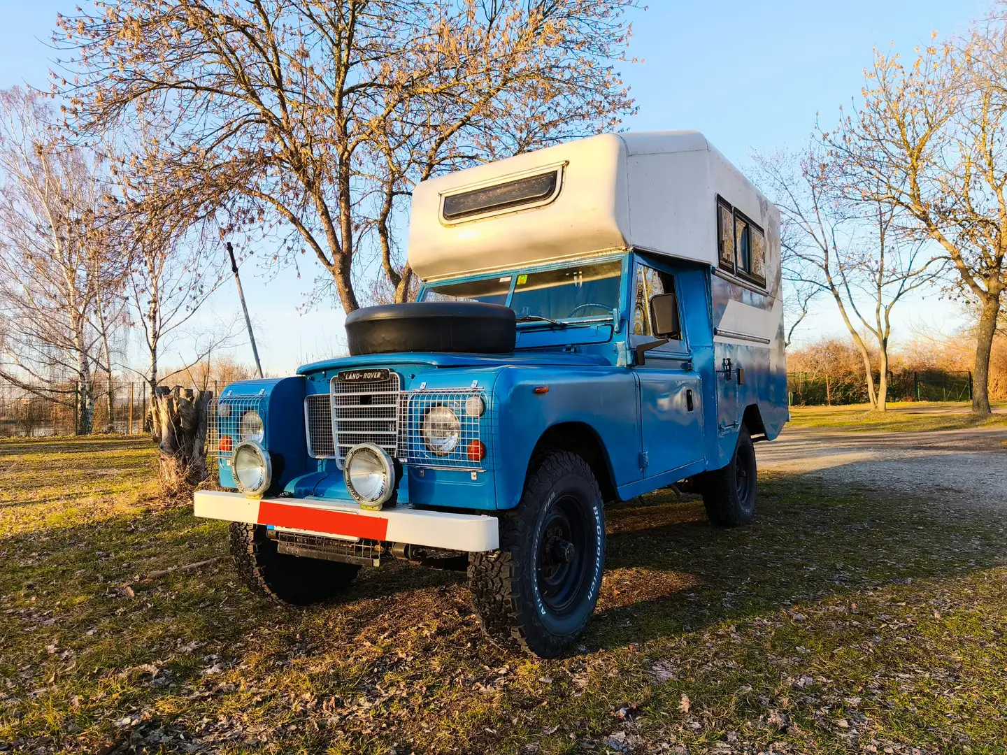 Land Rover Series Wohnmobil, Expeditionsmobil, 4x4, Allrad Albastru - 1
