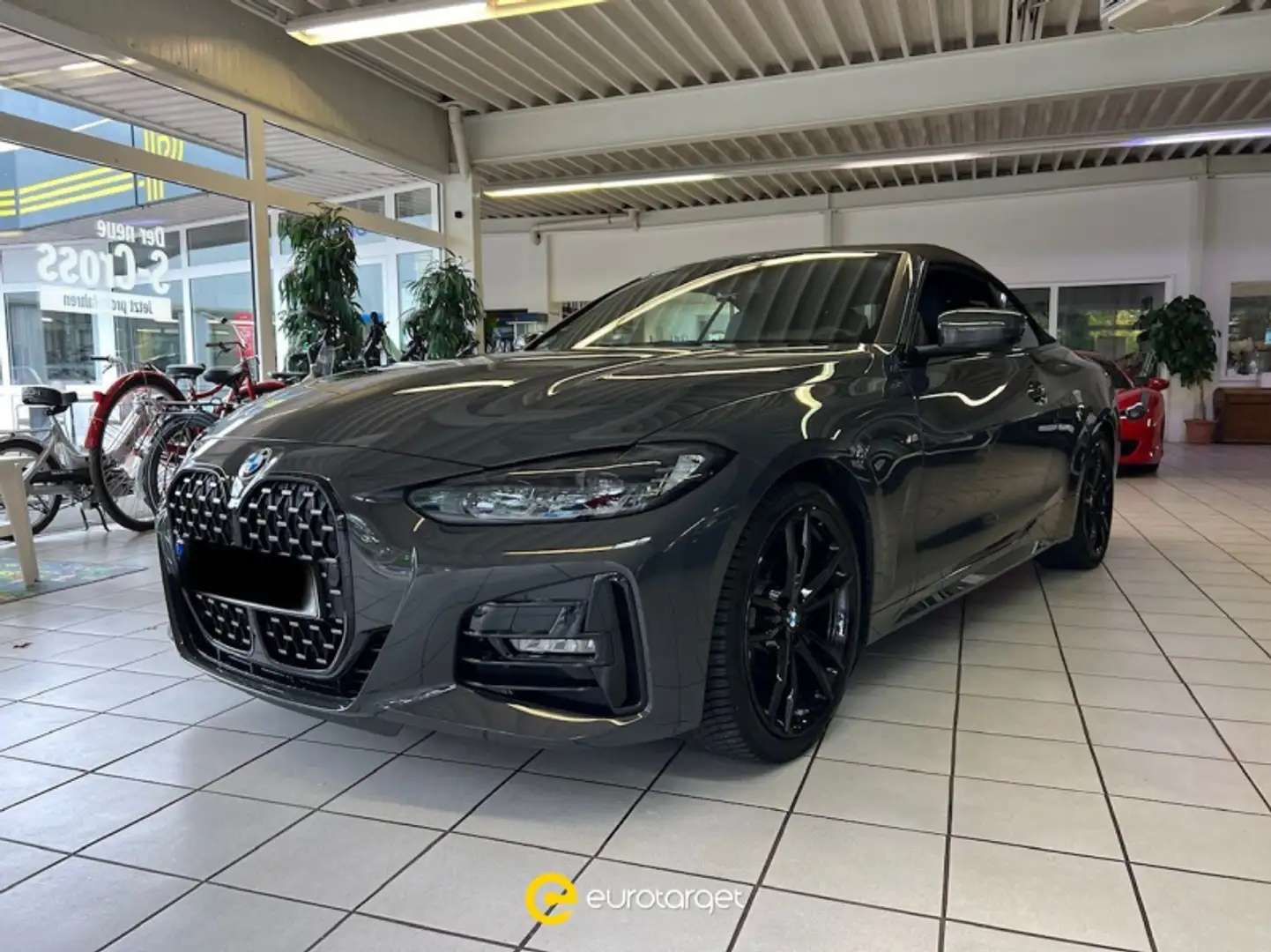BMW 420 i Cabrio Msport Grigio - 1