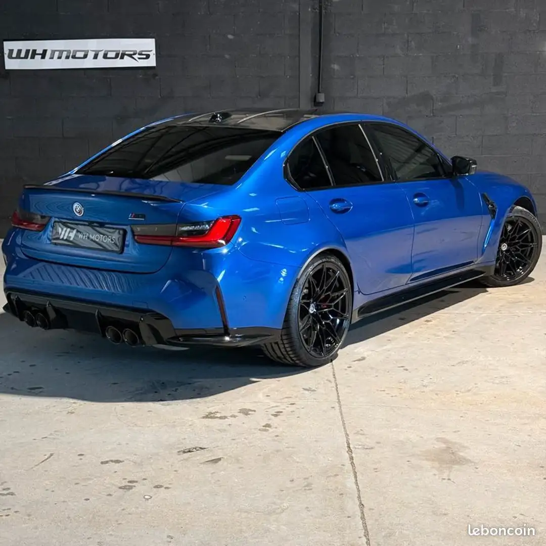 BMW M3 COMPETITION 510cv G80 xDrive LCI Kék - 2
