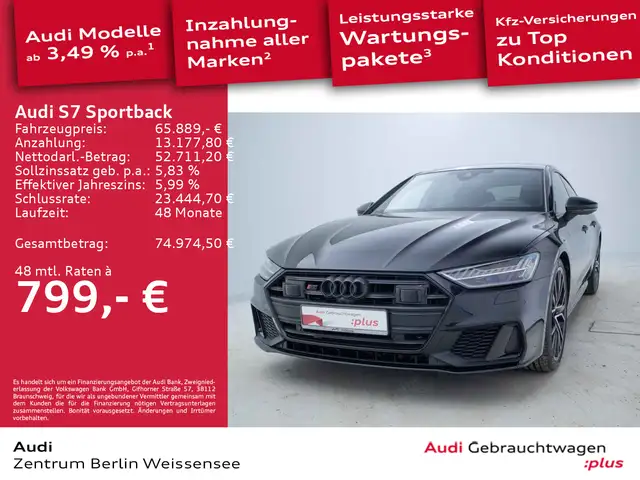 Audi S7 3.0 TDI*QU*MATRIX*HUD*B&O*LUFT*PANO
