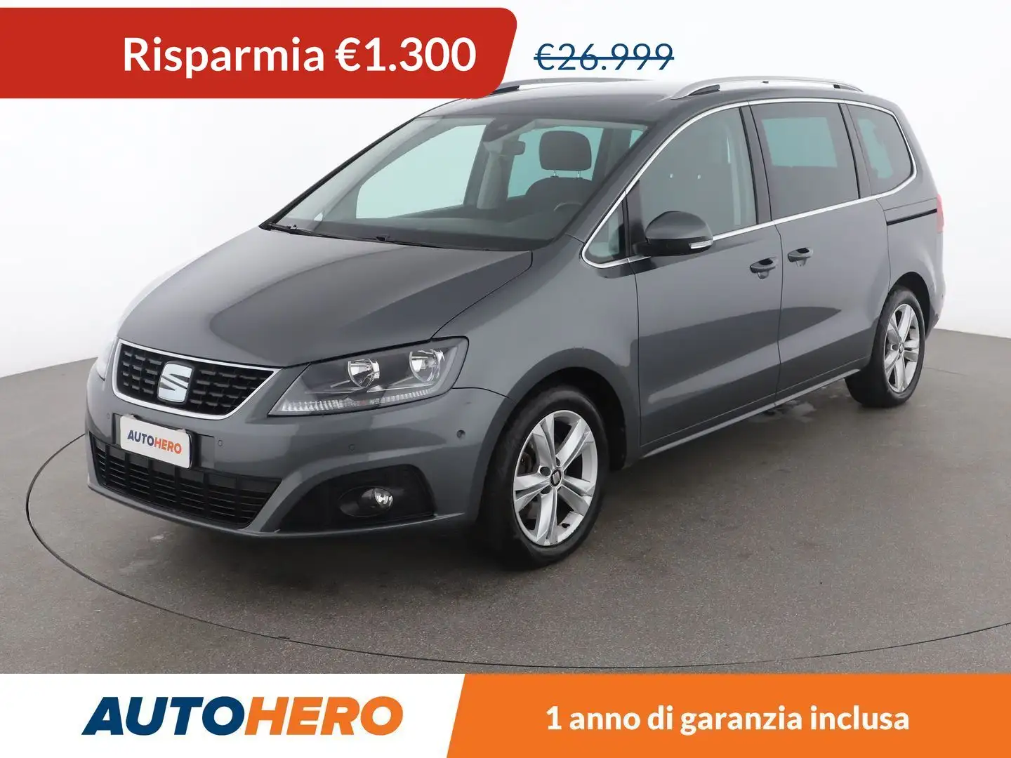 SEAT Alhambra 2.0 TDI Xcellence 150 CV DSG Grigio - 1