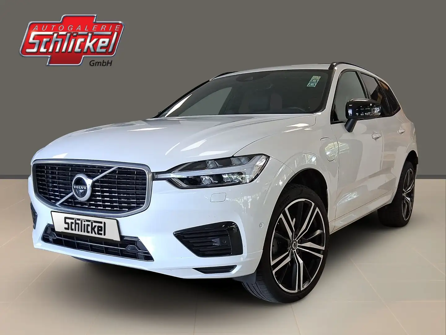 Volvo XC60 T8 Twin Engine AWD R Design Navi ACC Leder BLIS Blanc - 1