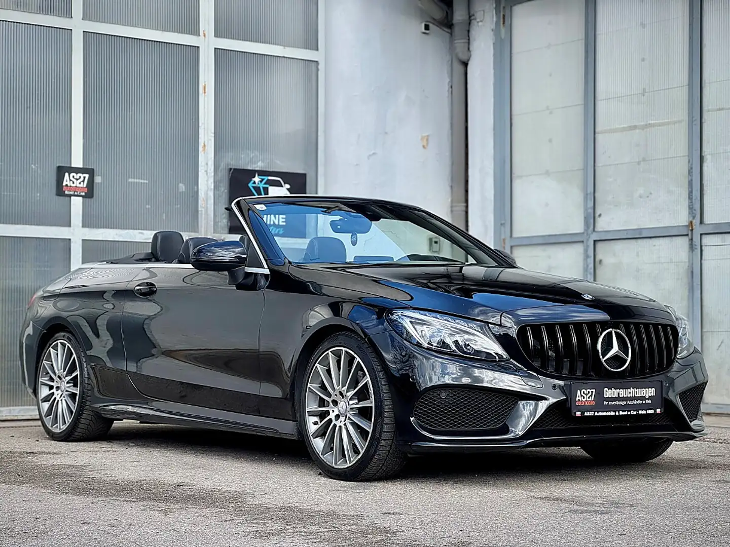 Mercedes-Benz C 220 d AMG Line Aut.4 Matic Schwarz - 2