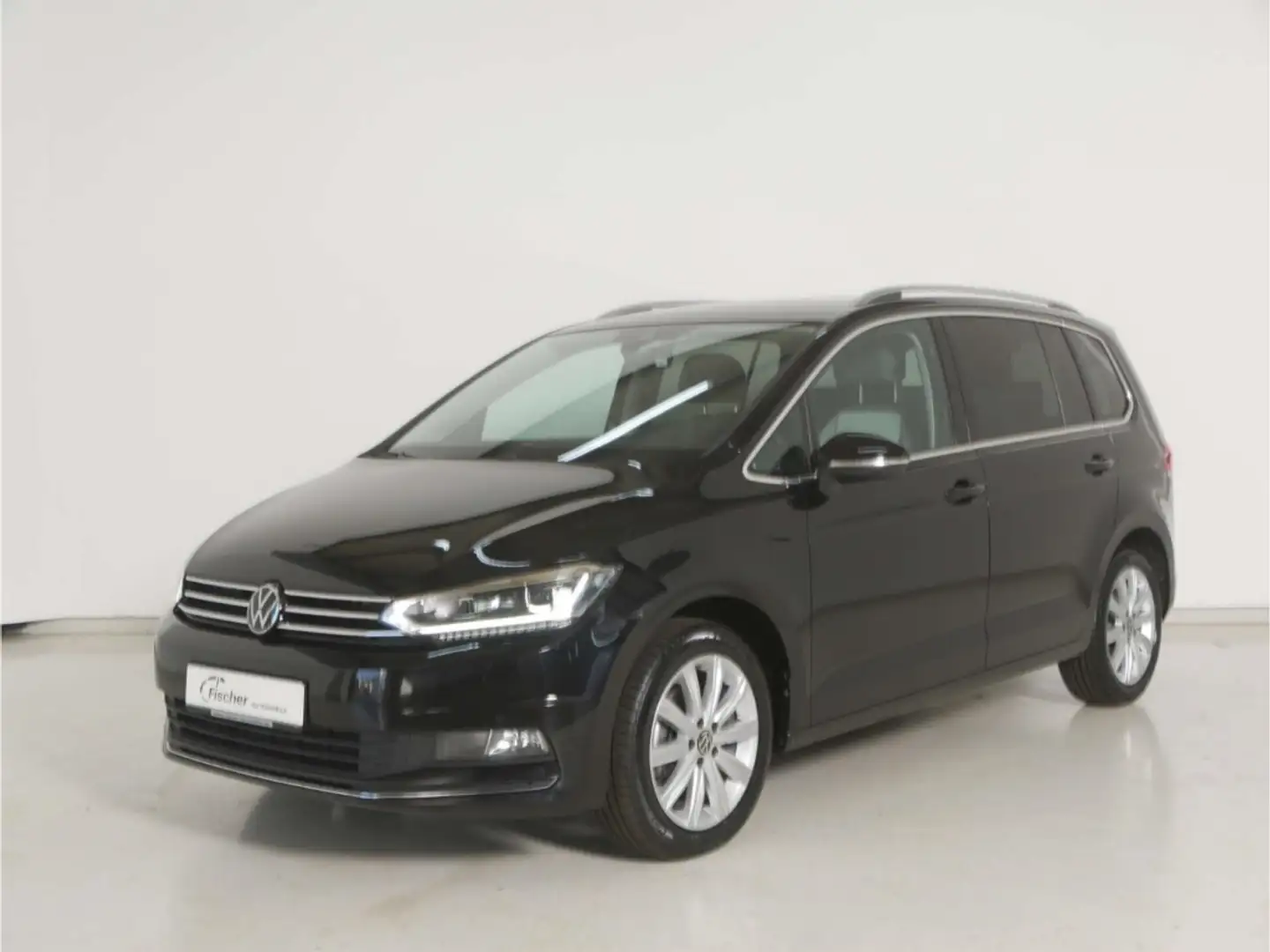 Volkswagen Touran 2.0 TDI Highline DSG NAV/LED/AHK/7-Sitzer Schwarz - 2