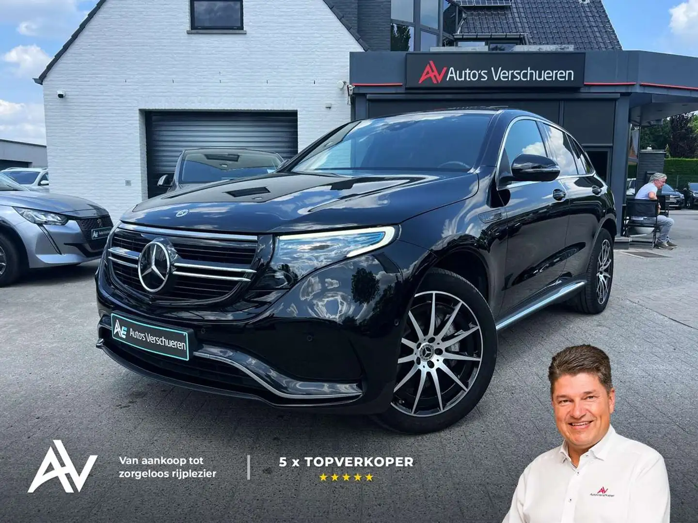 Mercedes-Benz EQC 400 4Matic AMG-Line ** Pano Distronic Camera Noir - 1