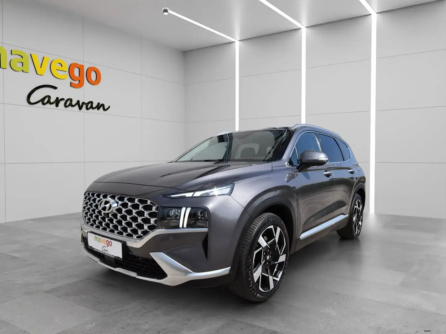 Hyundai SANTA FE 2,2 CRDi 4WD Luxury Line DCT Aut. Grau - 1