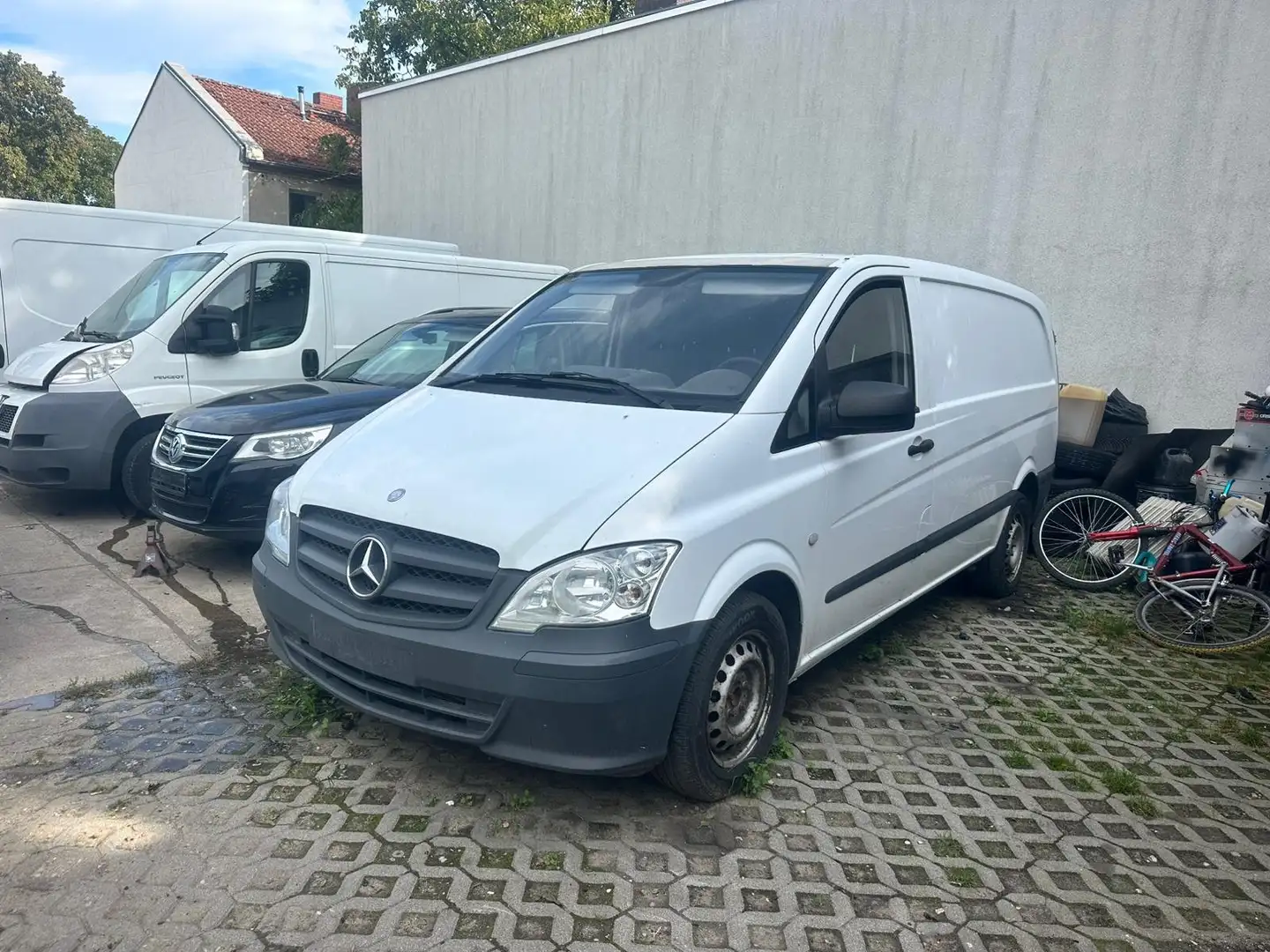 Mercedes-Benz Vito 113 CDI lang (639.603) OHNE DOKUMENTE Weiß - 1