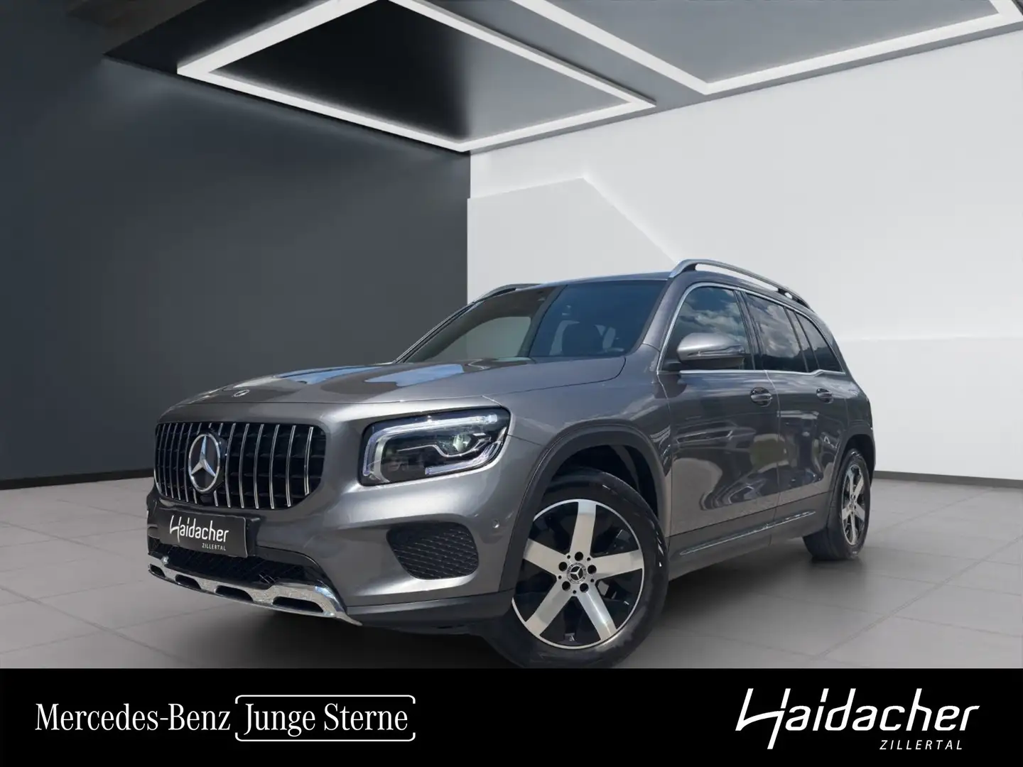 Mercedes-Benz GLB 200 d 4MATIC Progressive PTS Shz Mbeam eHeck Grau - 1
