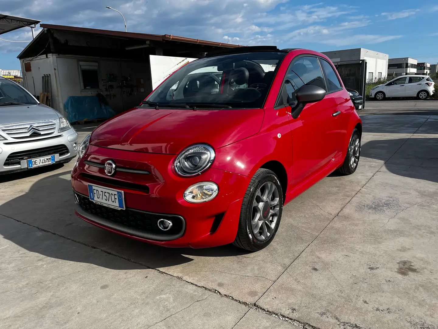 Fiat 500C 500C III 2015 1.2 S 69cv dualogic Czerwony - 1