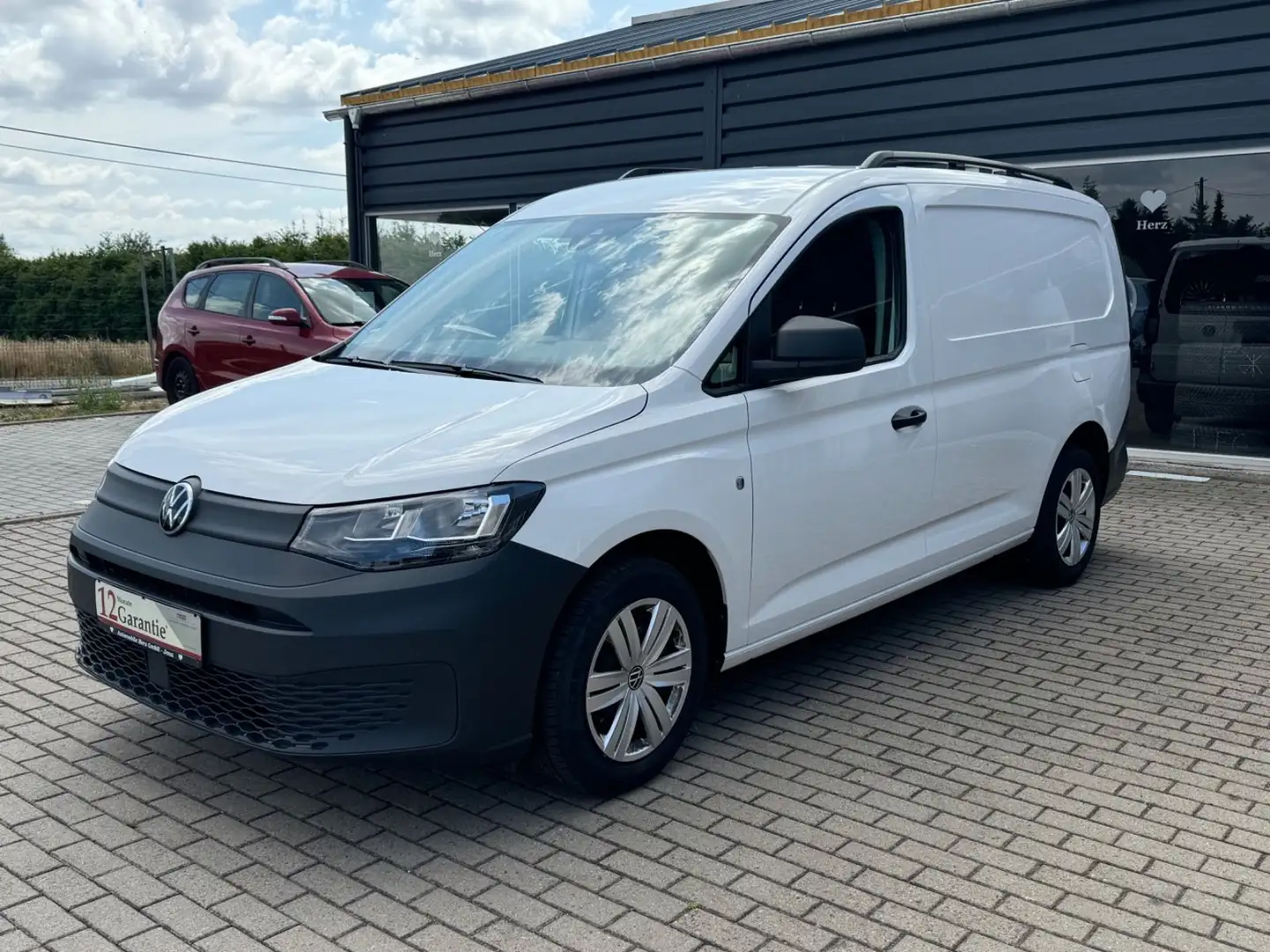 Volkswagen Caddy Maxi*Garantie*TUV*Klima*Regal*PDC*MwSt Weiß - 1