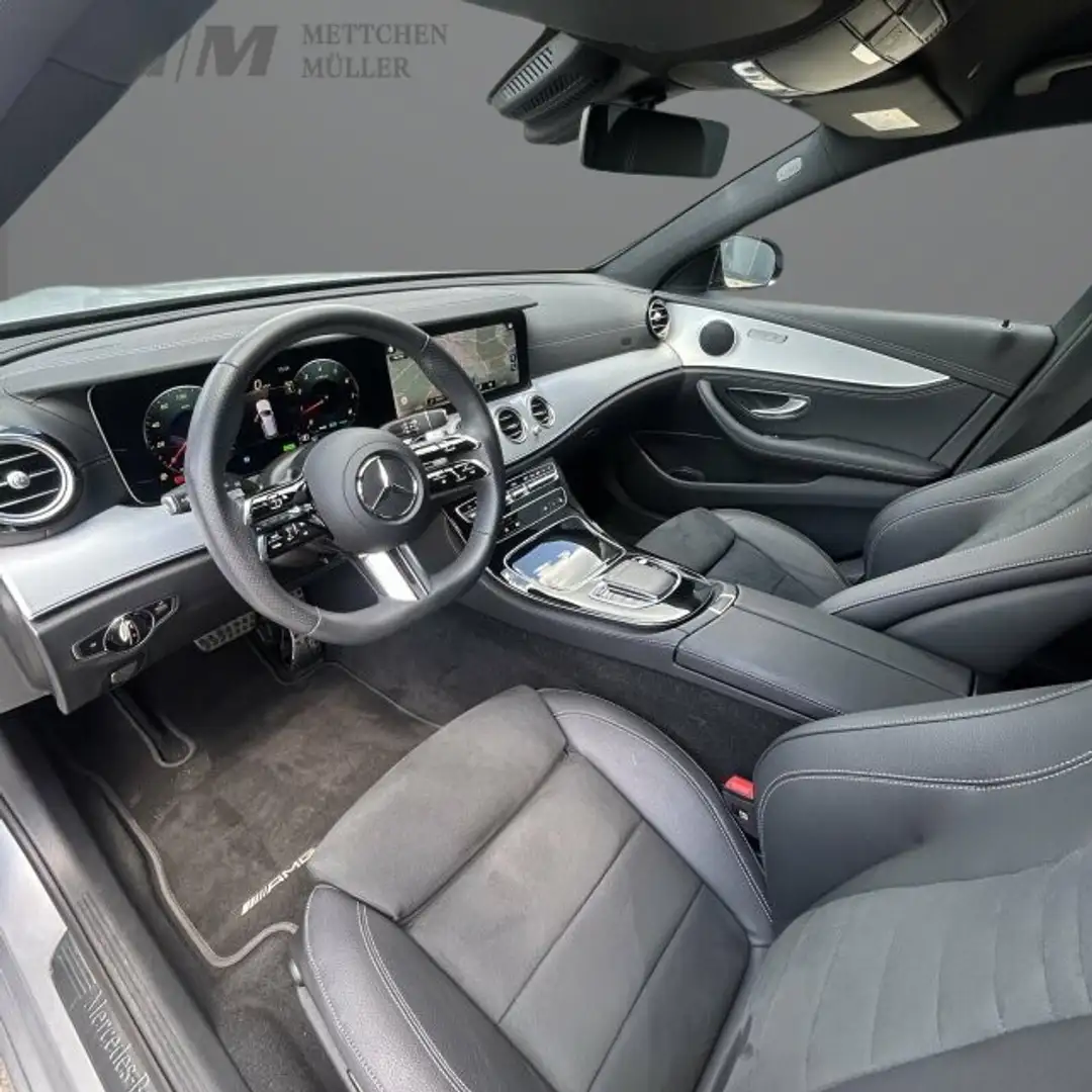 Mercedes-Benz E 200 T AMG Line +Wide+MBUX+LED+Night+Cam+Totw Gümüş rengi - 2