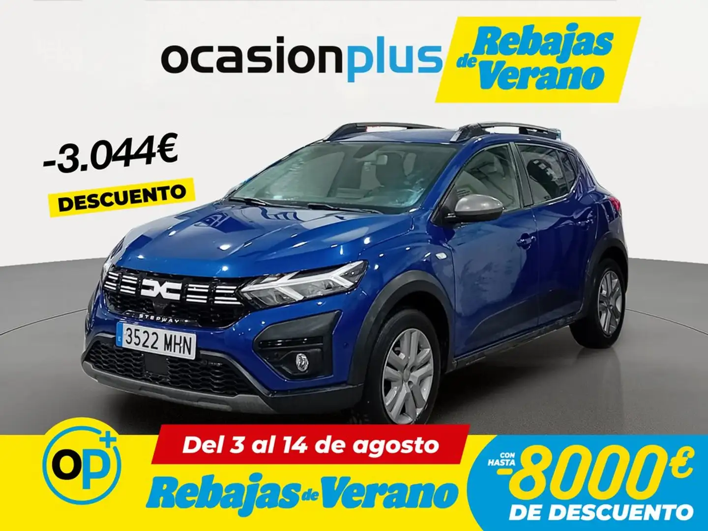 Dacia Sandero Stepway TCe Expresion CVT 67kW Azul - 1