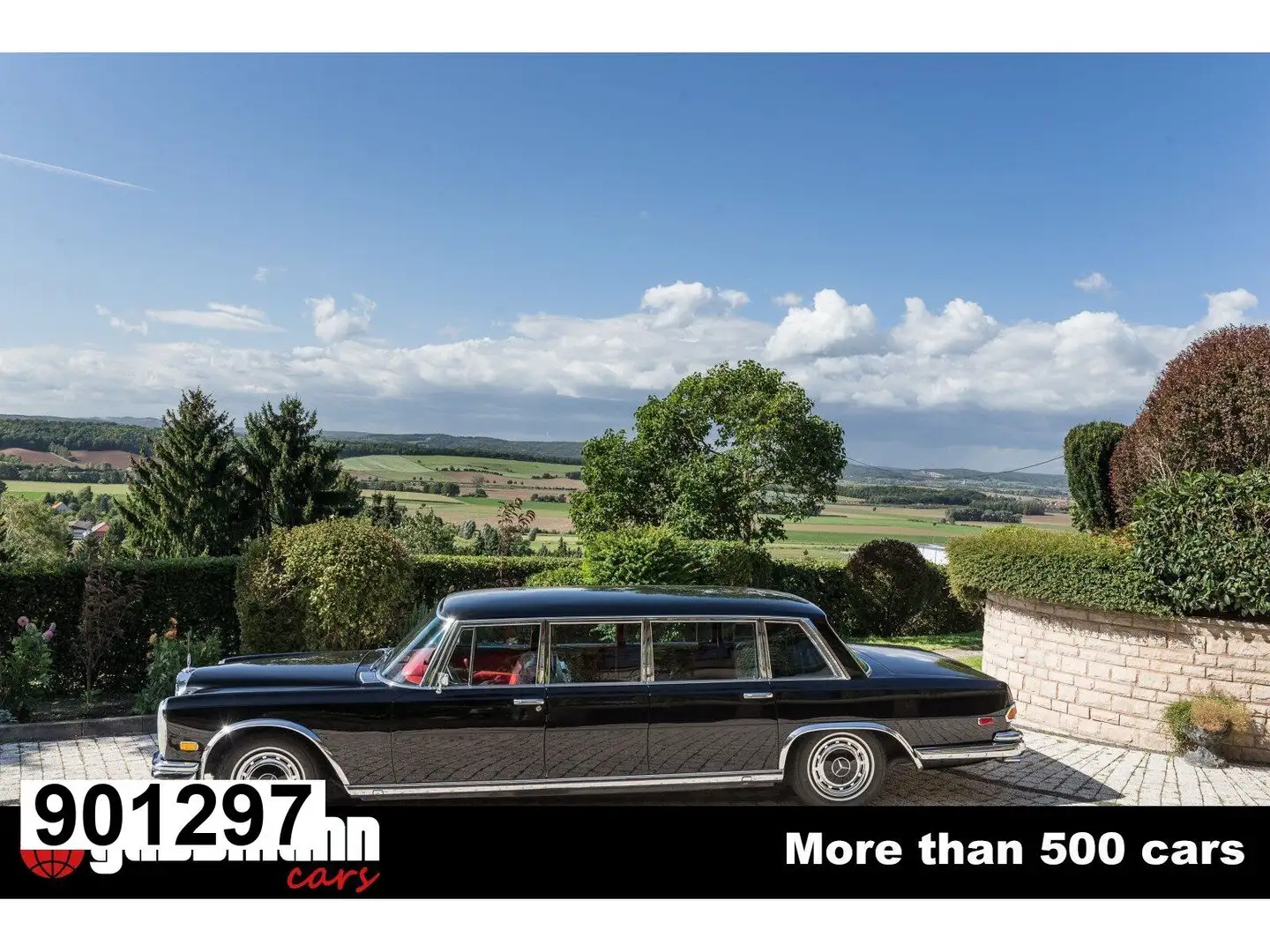 Mercedes-Benz 600 Pullmann Lang, W100 6-Türig Schwarz - 1