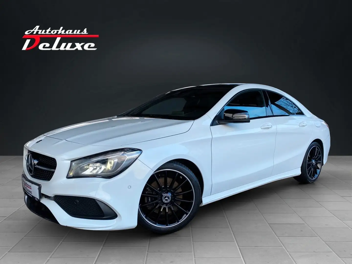 Mercedes-Benz CLA 220 d 4M AMG-LINE NAVI-KAMERA-PANORAMA-LED Blanc - 1
