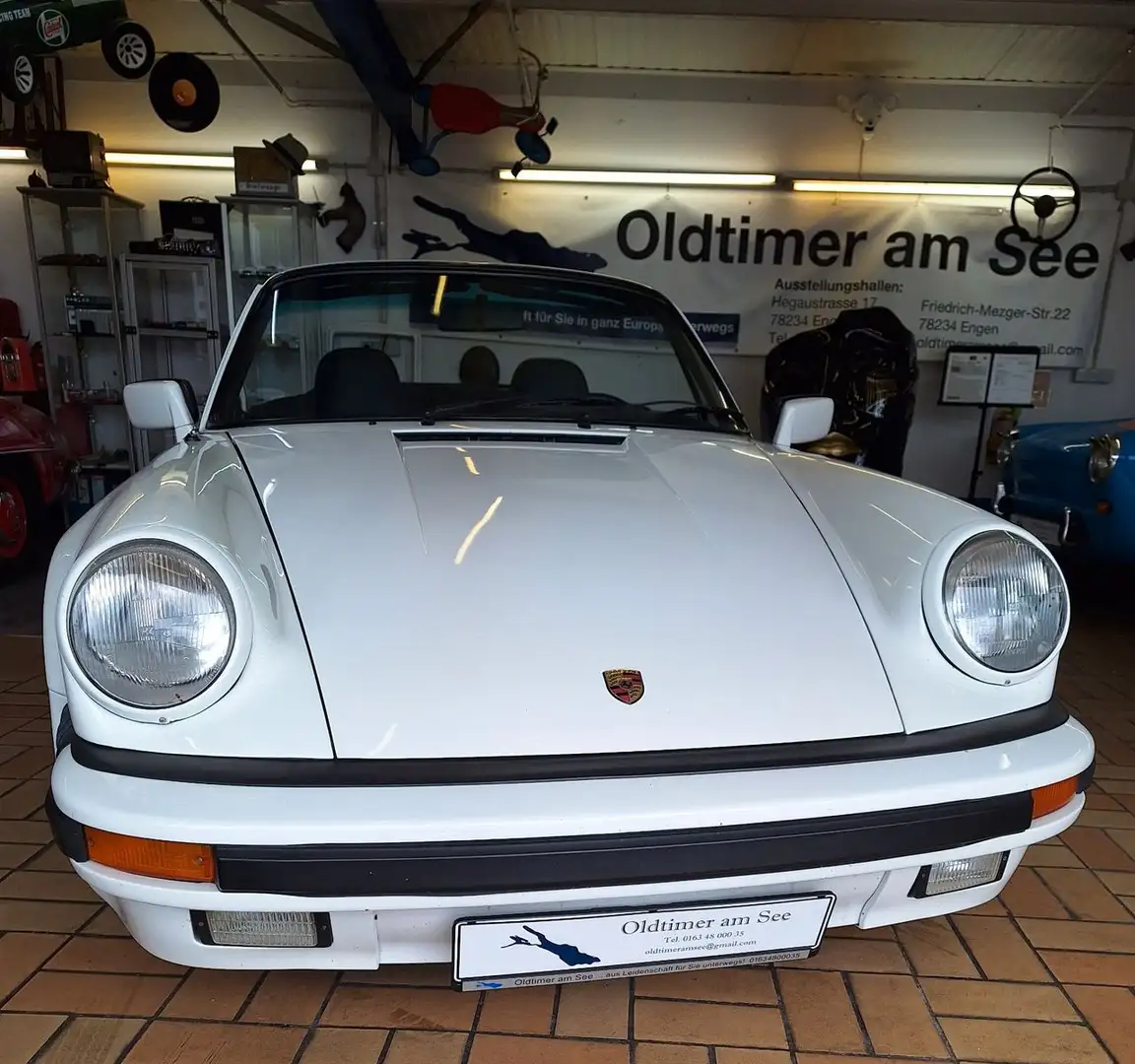 Porsche 911 Targa/Cabrio Weiß - 1