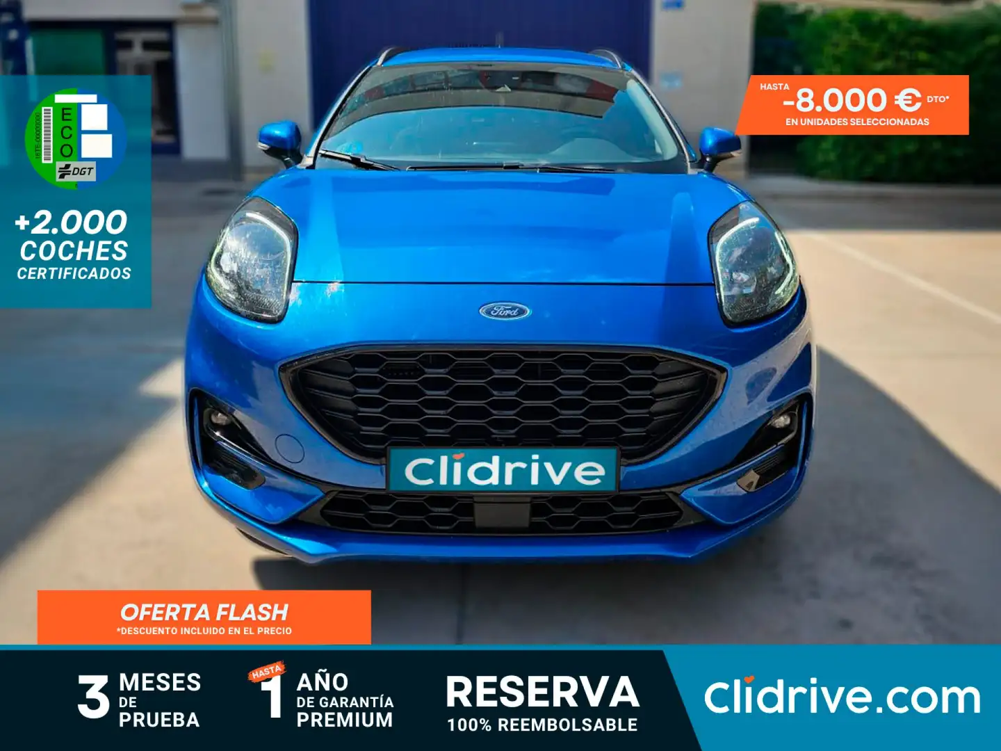 Ford Puma 1.0 EcoBoost MHEV ST-Line 155 Azul - 1