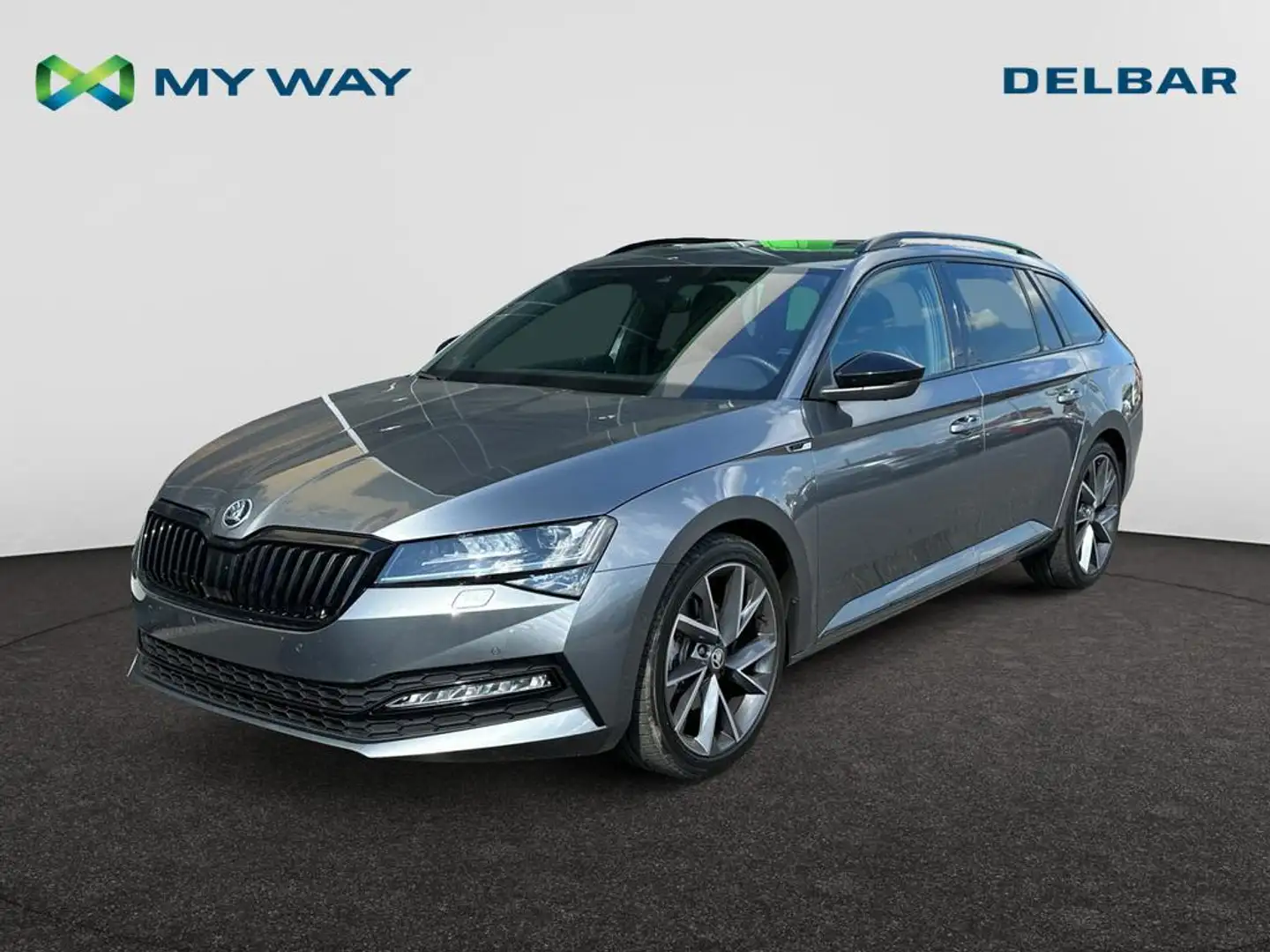 Skoda Superb Sportline 2.0 TDI 150cv DSG Grau - 1