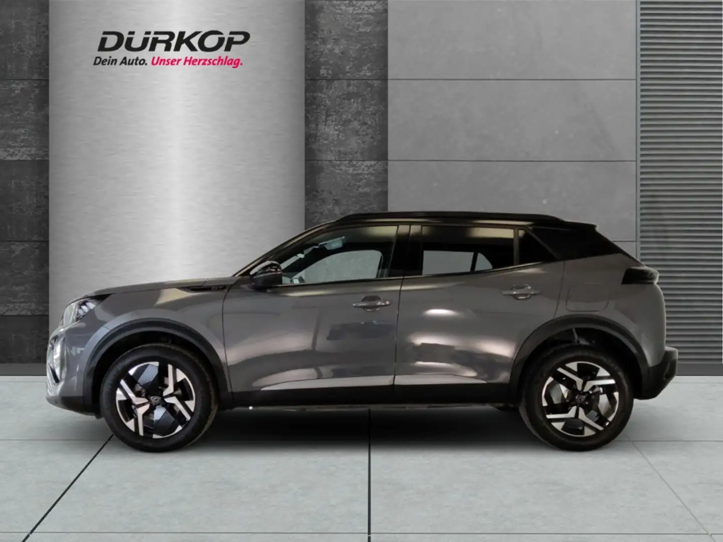 Peugeot 2008 1.2 Facelift GT Automatik Klimaautomatik Navi Lede Grau - 2