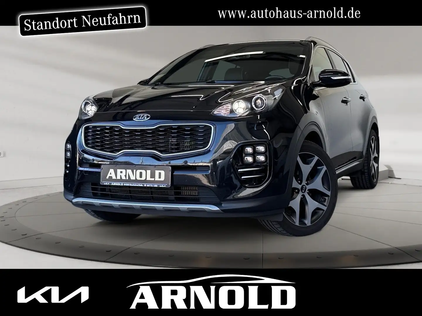 Kia Sportage Sportage 2.0 CRDi GT-Line AWD Kamera LED Leder ! Noir - 1