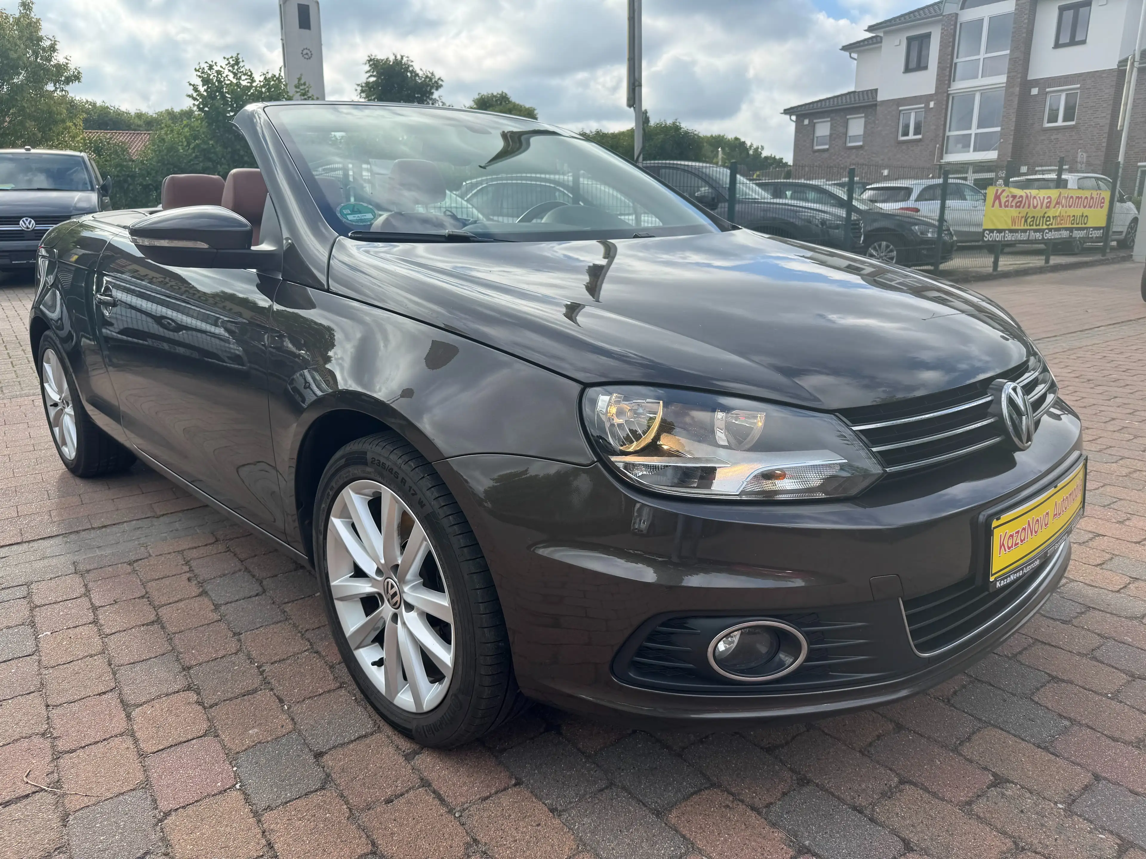 Volkswagen Eos 2.0 TDI Cabiro-AHK-Leder-SHZ-Tempomat+Einparkh
