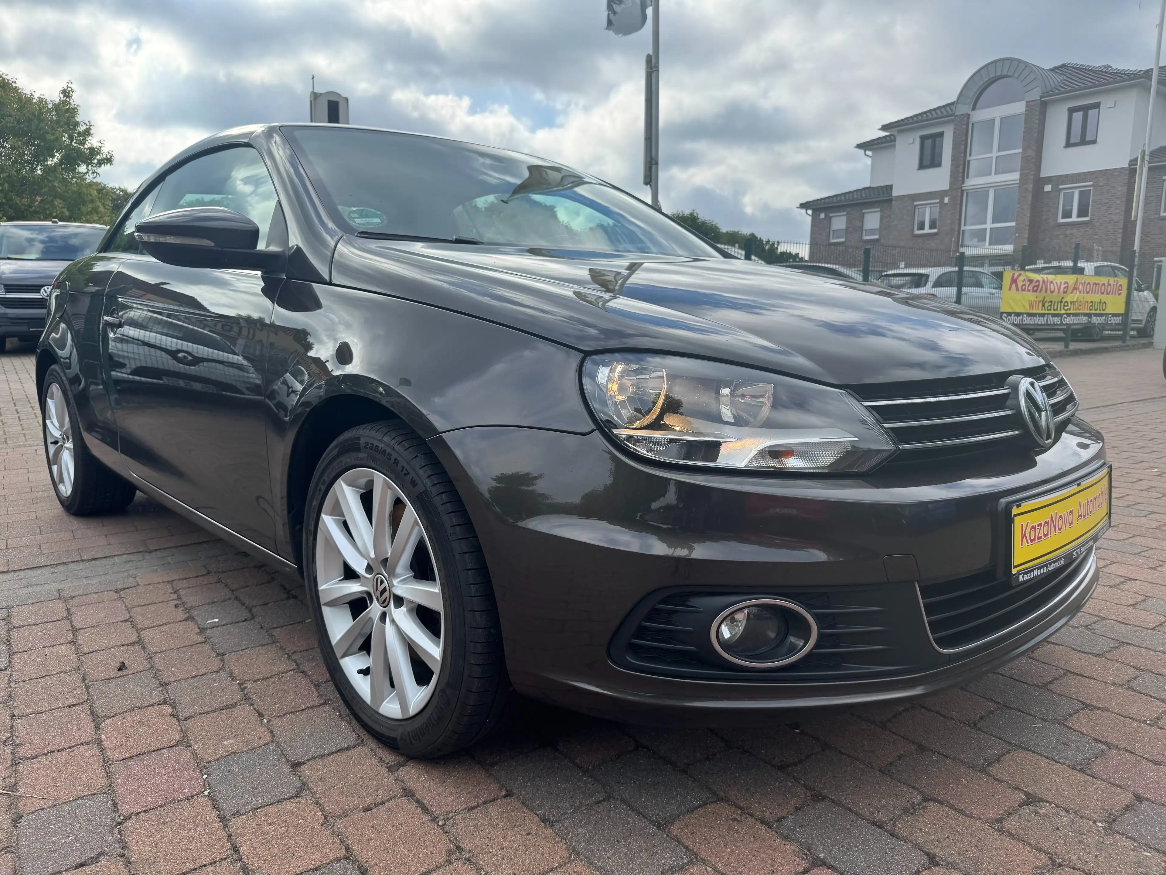 Volkswagen Eos 2.0 TDI Cabiro-AHK-Leder-SHZ-Tempomat+Einparkh — photo 7