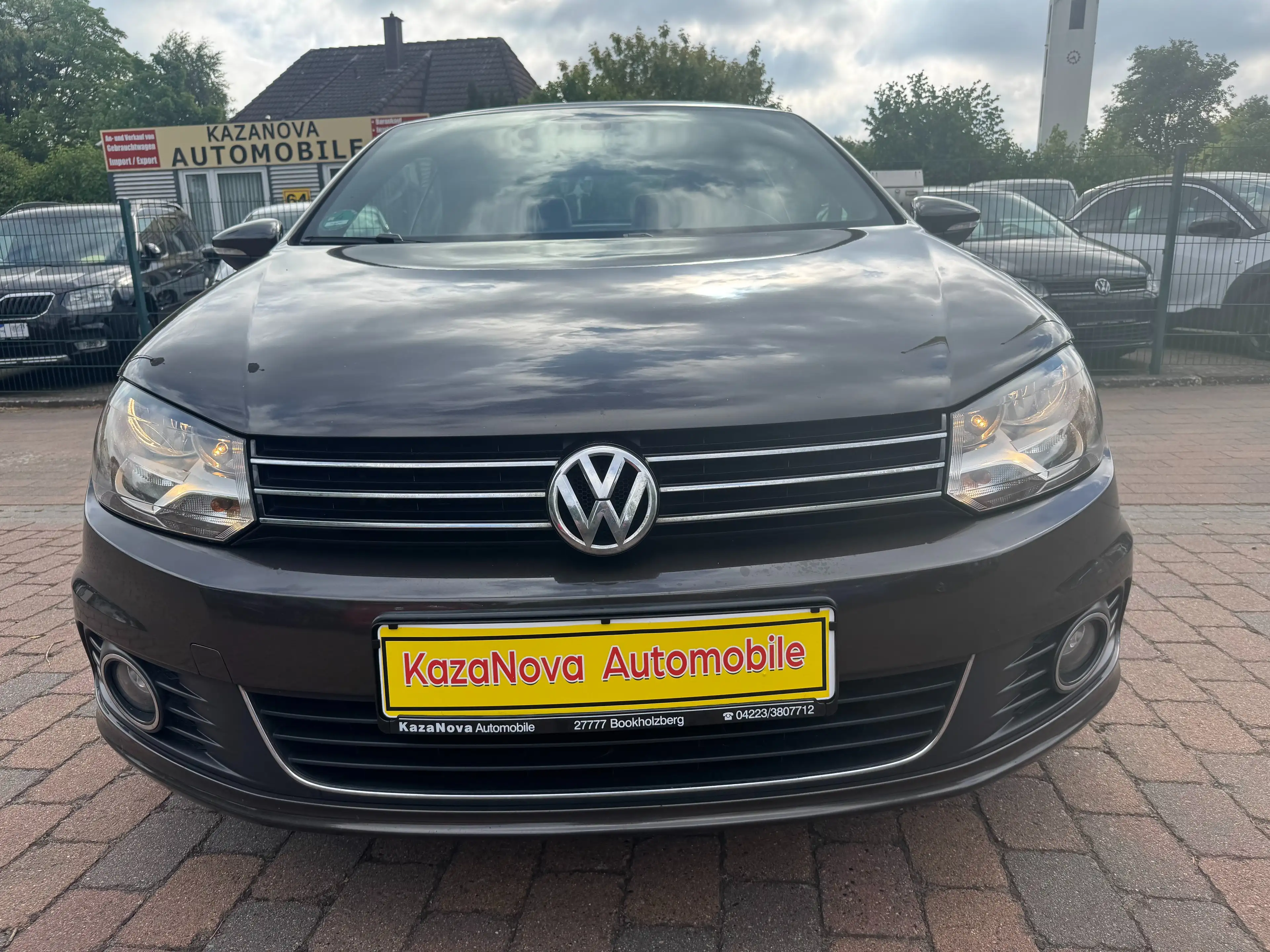 Volkswagen Eos 2.0 TDI Cabiro-AHK-Leder-SHZ-Tempomat+Einparkh — photo 6