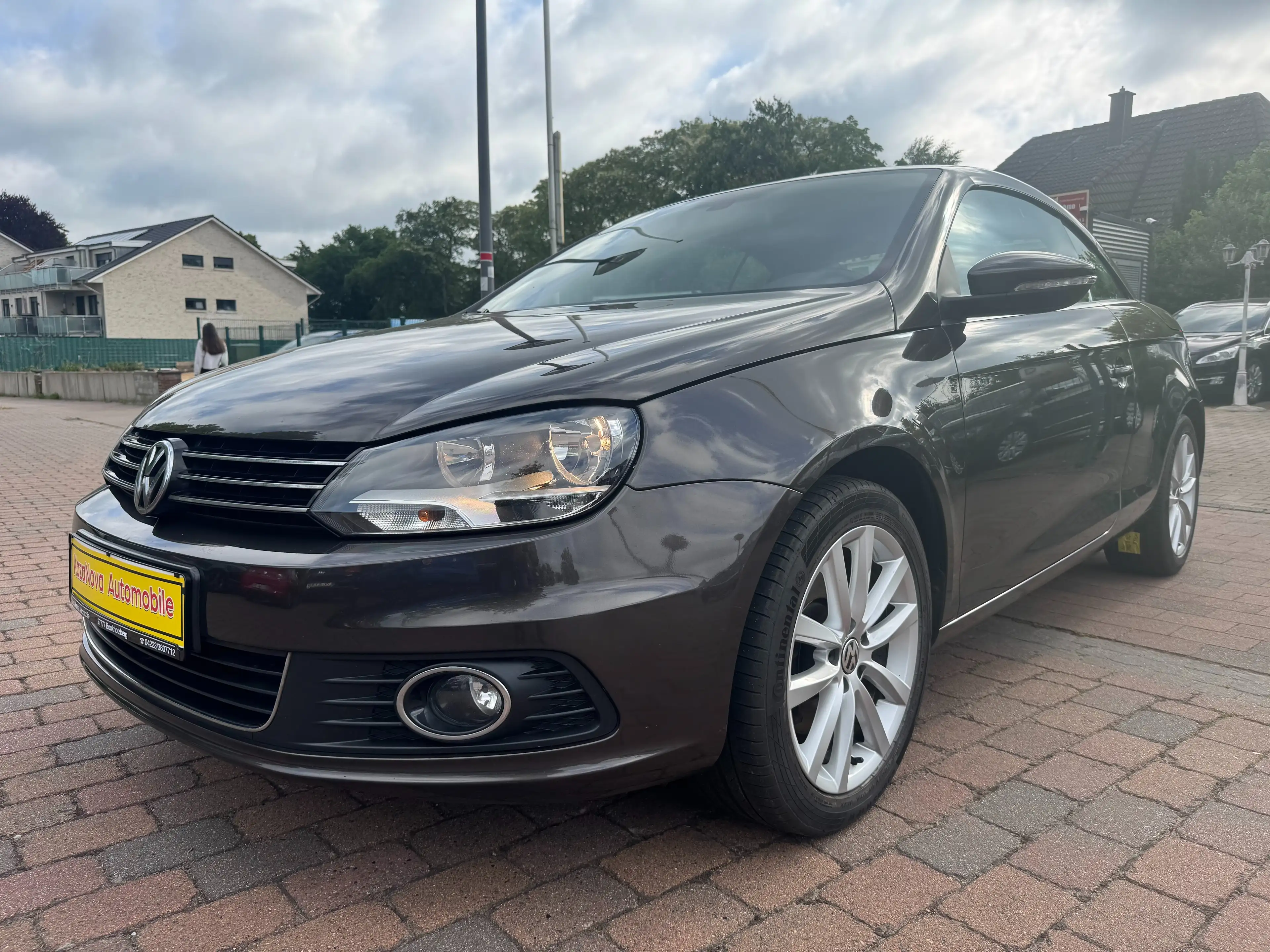 Volkswagen Eos 2.0 TDI Cabiro-AHK-Leder-SHZ-Tempomat+Einparkh — photo 5