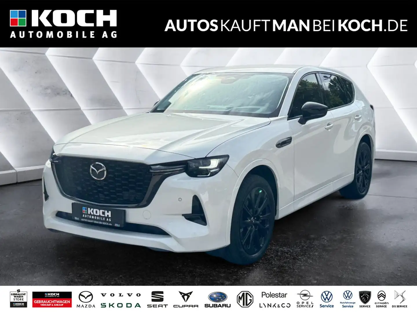 Mazda CX-60 AWD PHEV HOMURA Con-P Dri-P Com-P 360 BOSE Weiß - 1