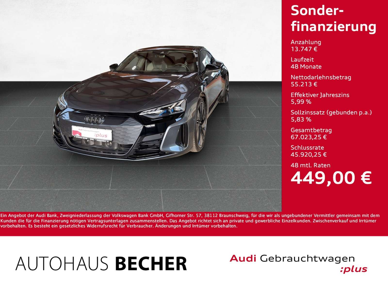 Second hand Audi E-Tron Gt 