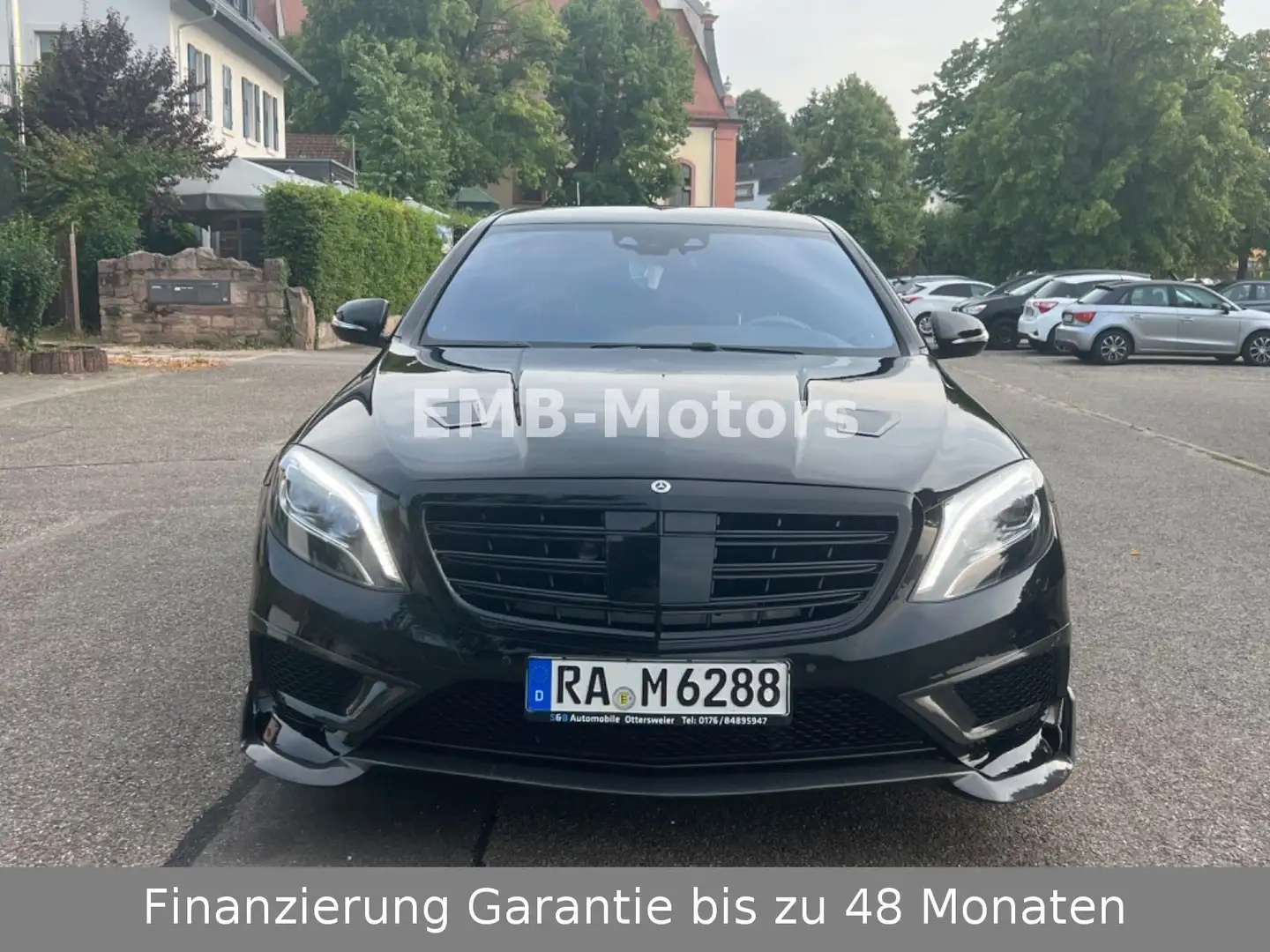 Mercedes-Benz S 500 L First Class  GSC 4 Sitzer 22 Mansory Černá - 2