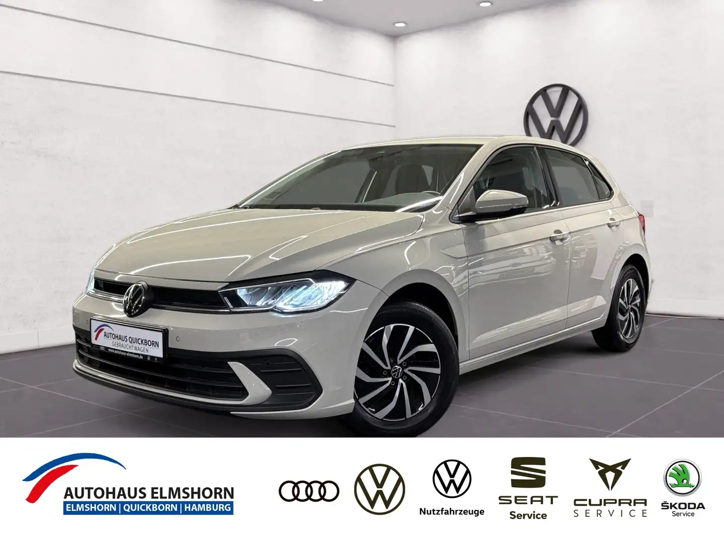 Volkswagen Polo Life 1.0 APP SHZ PDC LED Grau - 1