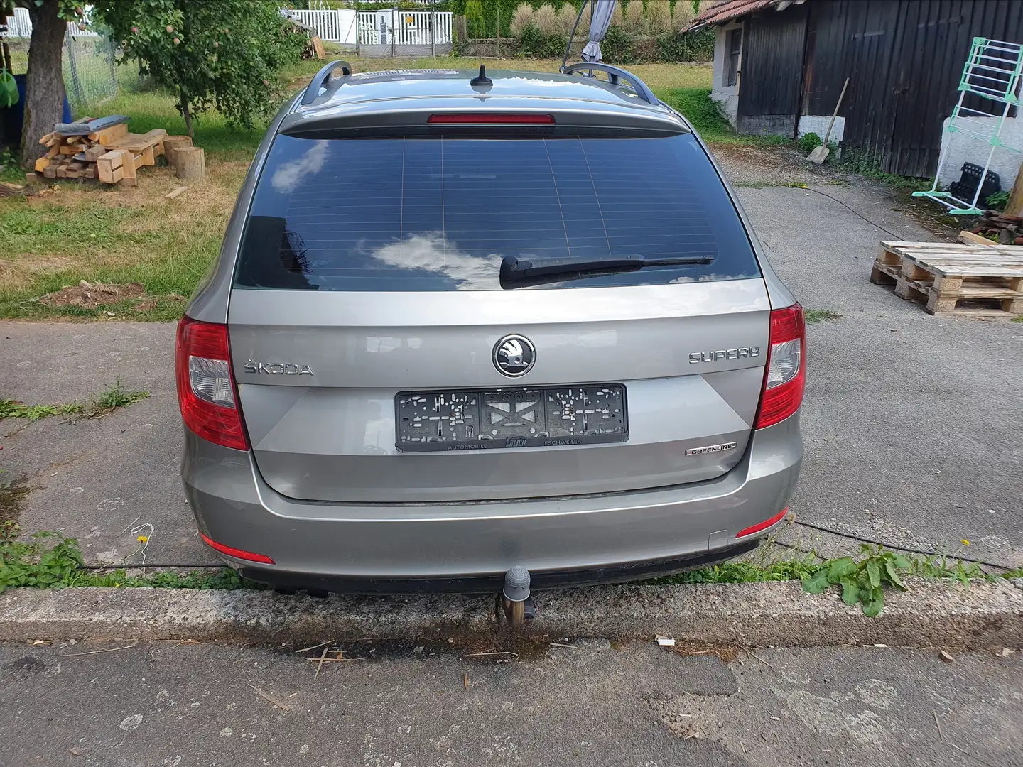 Skoda Superb Superb Combi 1.6 TDI GreenLine Szary - 1