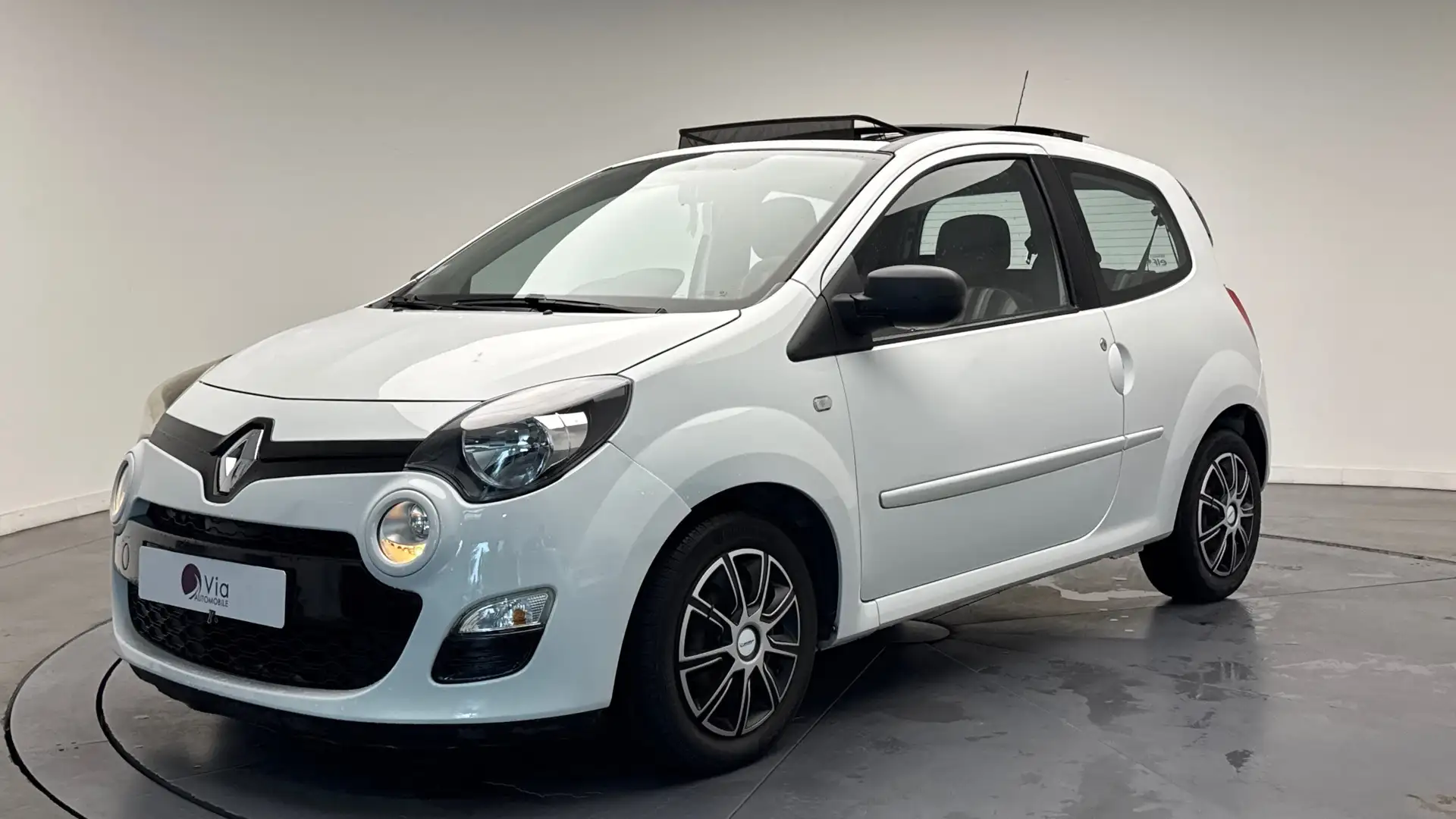 Renault Twingo 1.2 75 zen toit ouvrant Wit - 1
