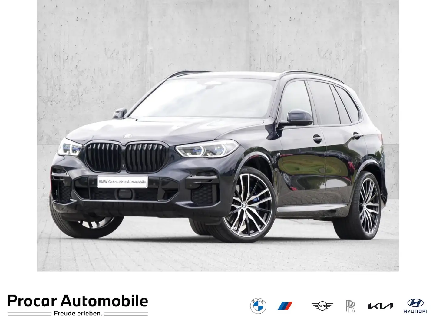 BMW X5 xDrive40d DA PROF+AHK+PANO+STANDHZG+HuD+360° Zwart - 1