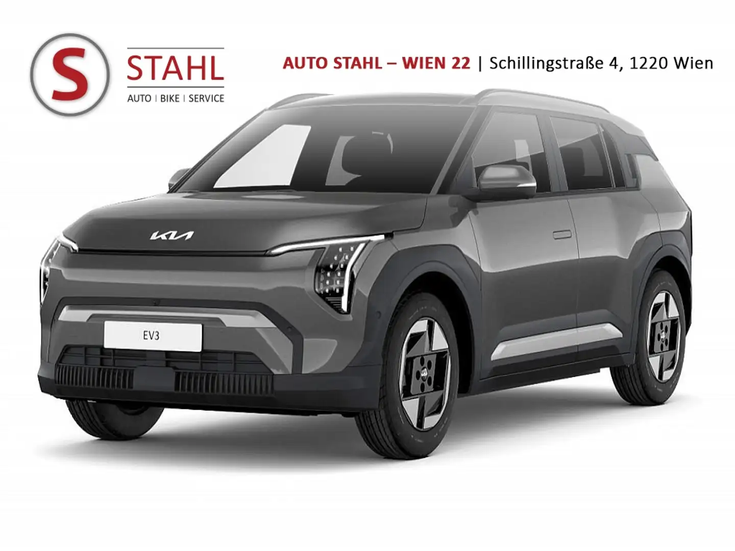 Kia EV3 FWD 81,4kWh Long Range Earth plus Grau - 1