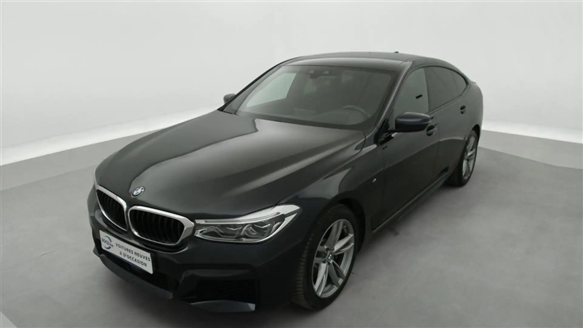 BMW 620 620 dAS Pack M NAVIPRO / FULL LED / CUIR / CAMERA 360° Noir - 1