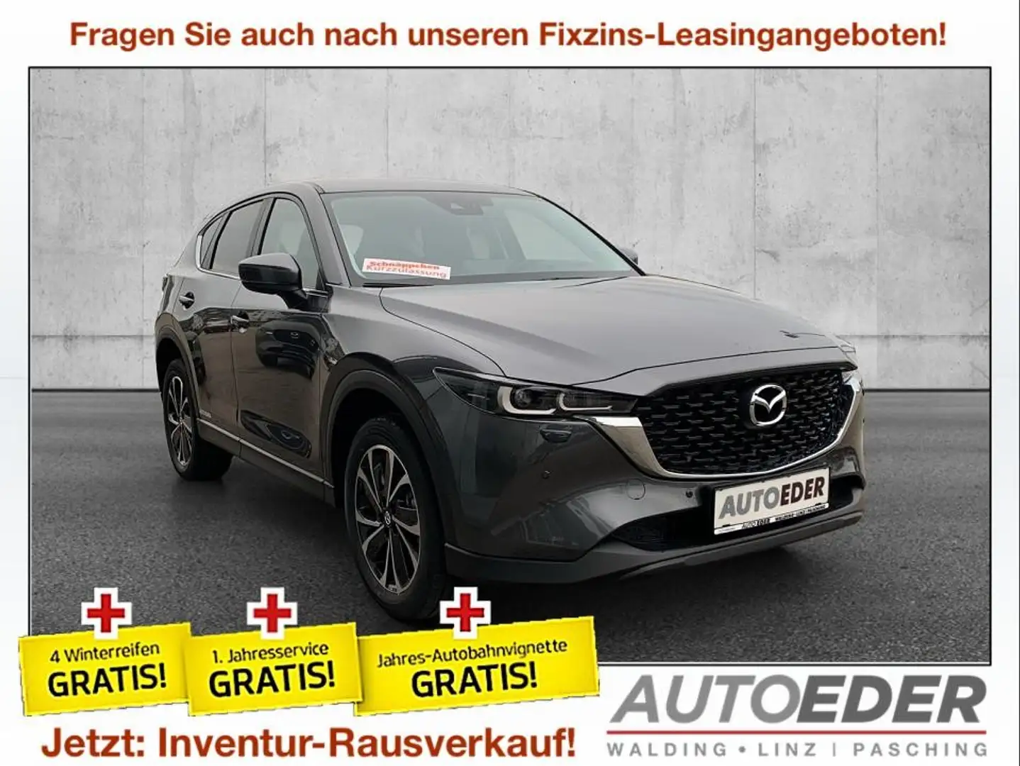 Mazda CX-5 G165 e-Skyactiv MHEV Advantage Grau - 1