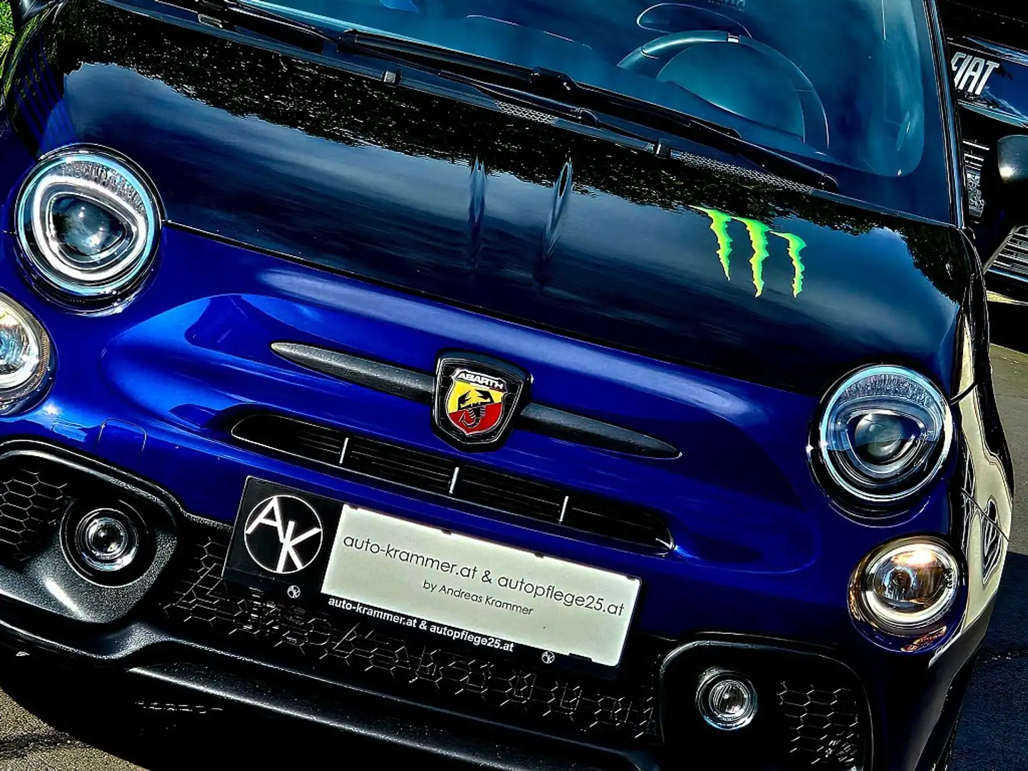 Abarth 500 595 Monster Energy Yamaha *ONE OF 2000 WORLDWIDE Blau - 2