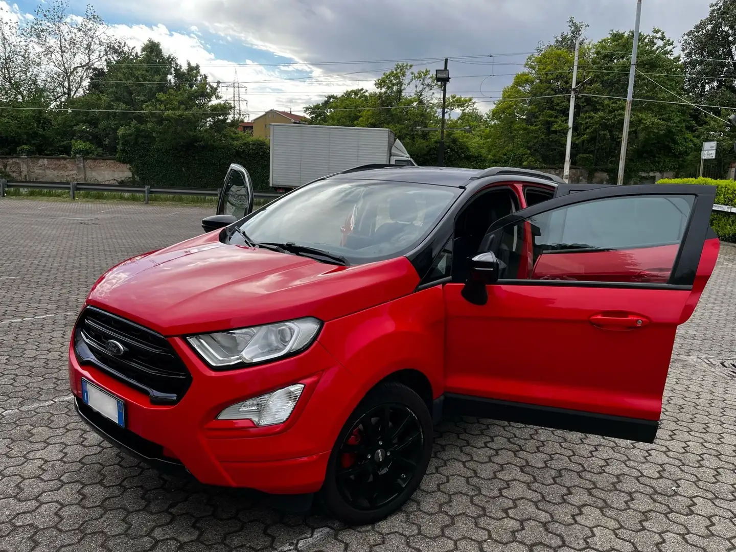 Ford EcoSport 1.0 ecoboost Plus 100cv my19 Rosso - 2