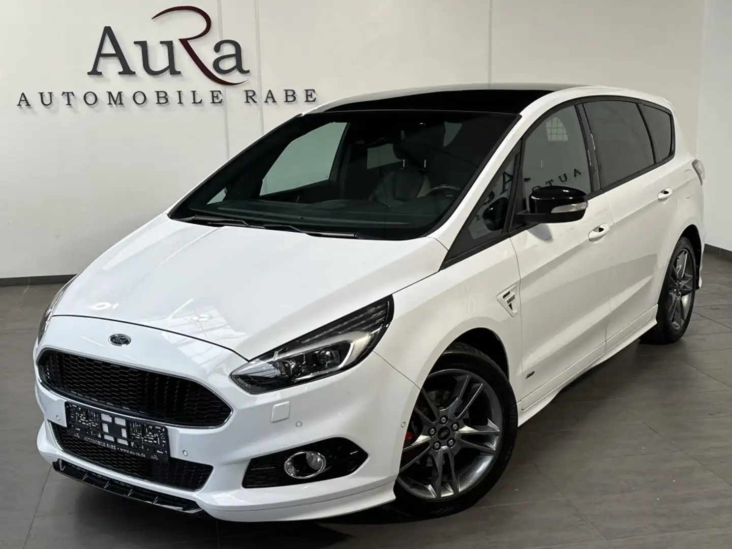Ford S-Max 2.0 EB Aut. AWD ST-Line NAV+LED+ACC+PANO Weiß - 1